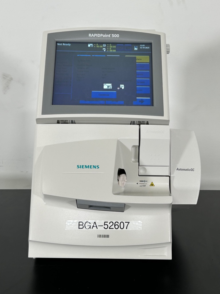 Image of Siemens Rapidpoint 500 Blood Gas Analyzer